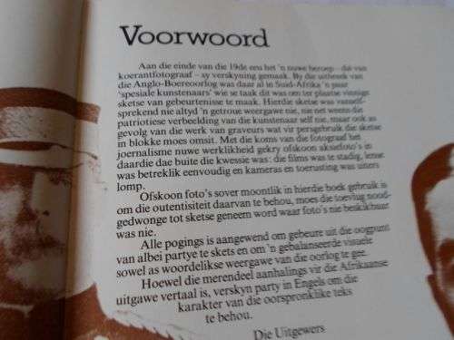 DIE ANGLO-BOERE OORLOG IN BEELD 1899 - 1902 - JOHANNES MEINTJES