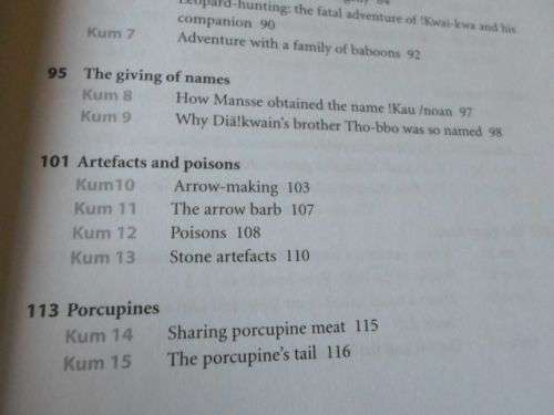 STORIES THAT FLOAT FROM AFAR - ANCESTRAL FOLKLORE OF THE SAN OF SOUTHERN AFRICA  ( weight 400 grams