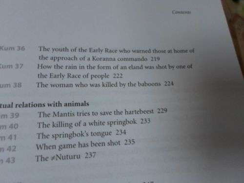 STORIES THAT FLOAT FROM AFAR - ANCESTRAL FOLKLORE OF THE SAN OF SOUTHERN AFRICA  ( weight 400 grams