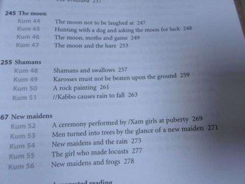 STORIES THAT FLOAT FROM AFAR - ANCESTRAL FOLKLORE OF THE SAN OF SOUTHERN AFRICA  ( weight 400 grams