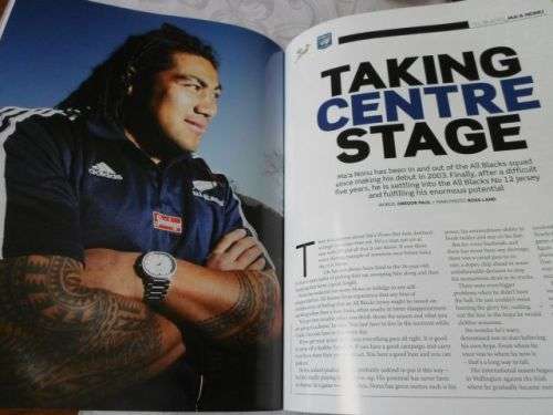 SOUTH AFRICA VS NEW ZEALAND 16 AUGUST 2008 - RUGBY PROGRAMME & TICKETS ( weight 200 grams )