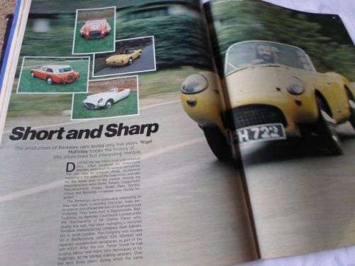 THOROUGHBRED & CLASSIC CARS MAGAZINE JULY 1981 ( ARMSTRONG SIDDELEY , ASTON MARTIN DBR1 )