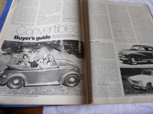 THOROUGHBRED & CLASSIC CARS MAGAZINE JULY 1981 ( ARMSTRONG SIDDELEY , ASTON MARTIN DBR1 )