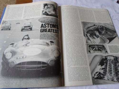 THOROUGHBRED & CLASSIC CARS MAGAZINE JULY 1981 ( ARMSTRONG SIDDELEY , ASTON MARTIN DBR1 )