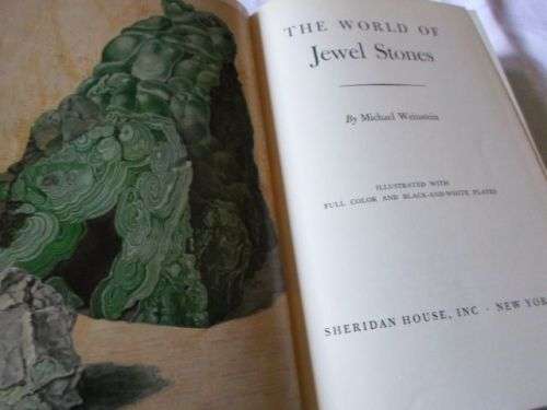THE WORLD OF JEWEL STONES - MICHAEL WEINSTEIN (weight 1 kg )