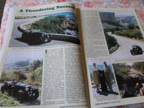 CLASSIC CAR AFRICA MAGAZINE FIRST QUARTER 2002 ( weight 0,10 kg )