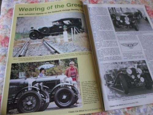 CLASSIC CAR AFRICA MAGAZINE SECOND QUARTER 1995 ( weight 0,10 kg )