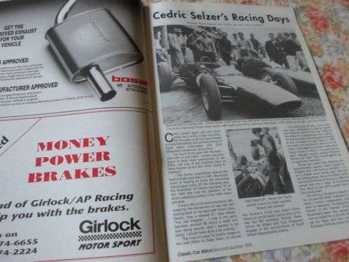 CLASSIC CAR AFRICA MAGAZINE SECOND QUARTER 1995 ( weight 0,10 kg )