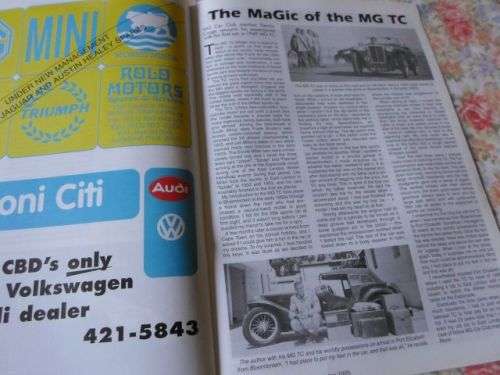 CLASSIC CAR AFRICA MAGAZINE SECOND QUARTER 1995 ( weight 0,10 kg )