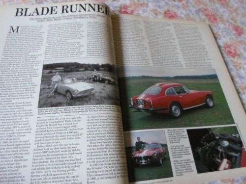 THOROUGHBRED & CLASSIC CARS MAGAZINE JANUARY 1990 ( LOTUS CORTINA ,