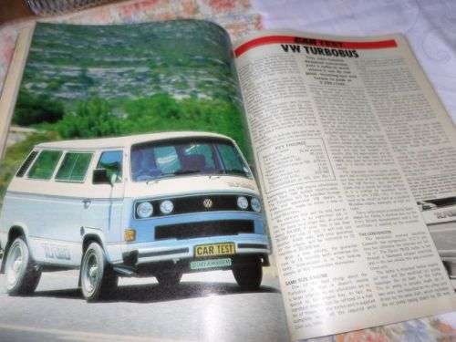 CAR MAGAZINE JULY 1985 ( OPEL KADETT GSi , BMW528i , RENAULT 9 ) weight 0,10 kg