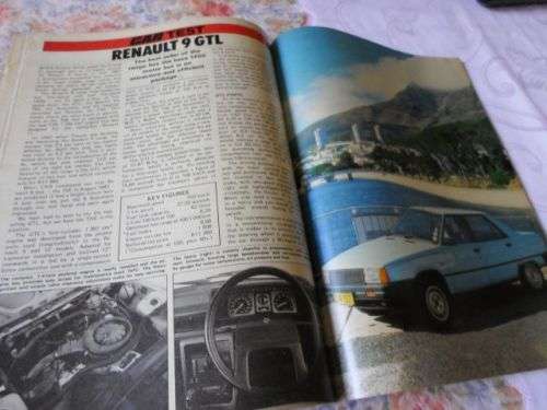CAR MAGAZINE JULY 1985 ( OPEL KADETT GSi , BMW528i , RENAULT 9 ) weight 0,10 kg