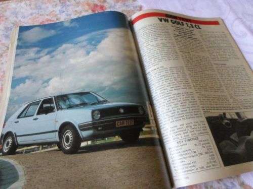 CAR MAGAZINE JULY 1985 ( OPEL KADETT GSi , BMW528i , RENAULT 9 ) weight 0,10 kg