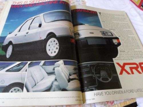 CAR MAGAZINE JULY 1985 ( OPEL KADETT GSi , BMW528i , RENAULT 9 ) weight 0,10 kg