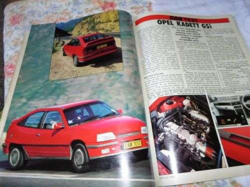 CAR MAGAZINE JULY 1985 ( OPEL KADETT GSi , BMW528i , RENAULT 9 ) weight 0,10 kg