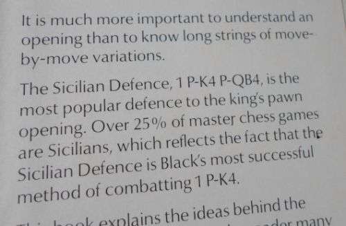 HOW TO PLAY THE SICILIAN DEFENCE - DAVID N.L. LEVY & KEVIN J O'CONNELL ( 0.30 kg )