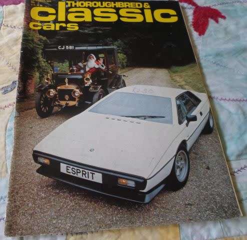 THOROUGHBRED & CLASSIC CARS MAGAZINE DECEMBER 1979 ( LOTUS ESPRIT , CITROEN TRACTION )  0,20 kg