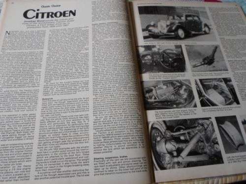 THOROUGHBRED & CLASSIC CARS MAGAZINE DECEMBER 1979 ( LOTUS ESPRIT , CITROEN TRACTION )  0,20 kg