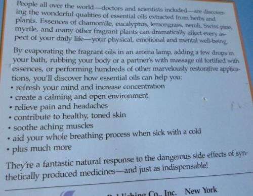 COMPLETE AROMATHERAPY HANDBOOKS - ESSENTIAL OILS FOR RADIANT HEALTH - SUSANNE FISCHER-RIZZI