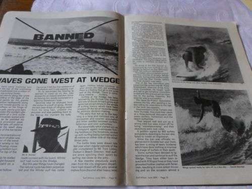 SURF AFRICA MAGAZINE JUNE 1974 ( weight 0,10 kg )
