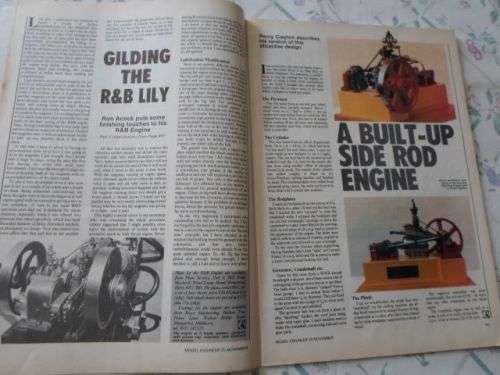 MODEL ENGINEER 20 NOV - 3 DEC 1987 MAGAZINE ( S.A. RAILWAYS CLASS 16DA )  (  (  0,20 kg )