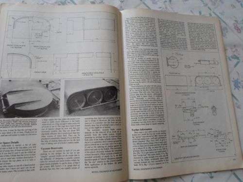 MODEL ENGINEER 20 NOV - 3 DEC 1987 MAGAZINE ( S.A. RAILWAYS CLASS 16DA )  (  (  0,20 kg )