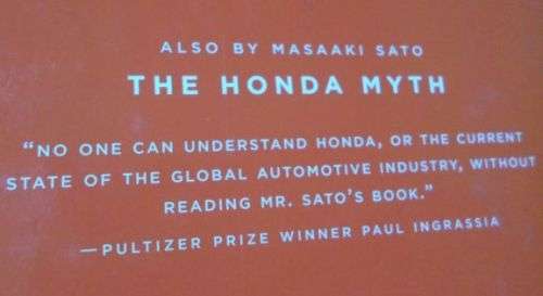 THE TOYOTA LEADERS - AN EXECUTIVE GUIDE - MASAAKI SATO ( weight 0,50 kg )