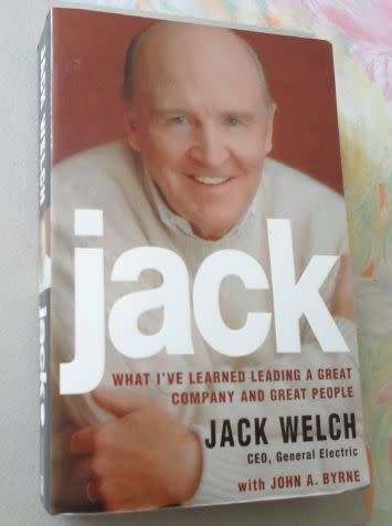 JACK - WHAT I'VE LEARNED LEADING A GREAT COMPANY AND GREAT PEOPLE - JACK WELCH ( 0,70 kg )