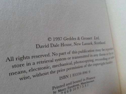 DICTIONARY OF THE OCCULT - GEDDES & GROSSET ( weight 0,20 kg )