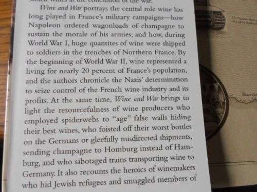WINE & WAR - THE FRENCH, THE NAZIS & THE BATTLE FOR FRANCE'S GREATEST TREASURE - DON KLADSTRUP