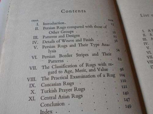 HOW TO IDENTIFY PERSIAN RUGS AND OTHER ORIENTAL RUGS - C.J. DELABERE MAY ( 0,20 kg )