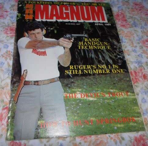 MAN / MAGNUM MAGAZINE APRIL 1984