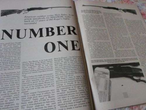 MAN / MAGNUM MAGAZINE APRIL 1984