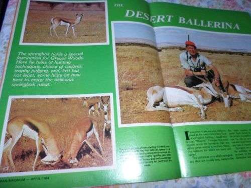 MAN / MAGNUM MAGAZINE APRIL 1984