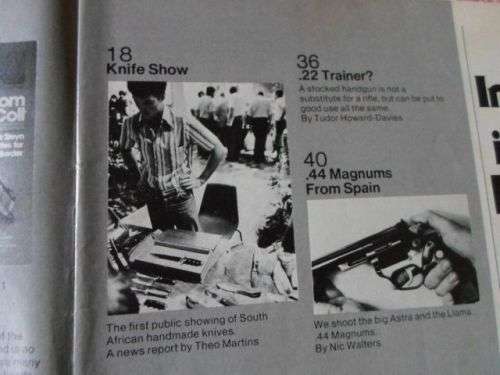 MAN / MAGNUM MAGAZINE JANUARY 1982