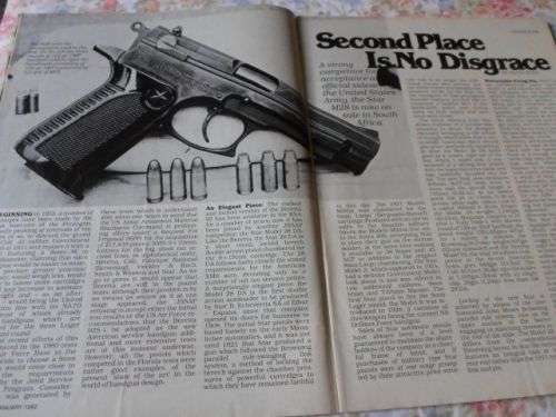 MAN / MAGNUM MAGAZINE JANUARY 1982