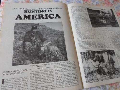 SA MAN / MAGNUM MAGAZINE OCTOBER 1984