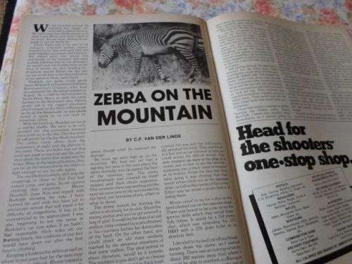 SA MAN / MAGAZINE AUGUST 1986