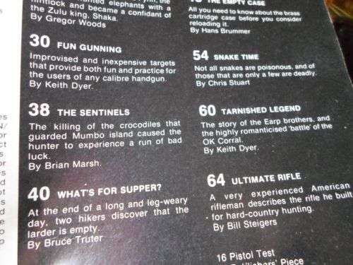 SA MAN / MAGNUM MAGAZINE DECEMBER 1983