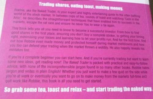 THE NAKED TRADER - HOW ANYONE CAN MAKE MONEY TRADING SHARES  - ROBBIE BURNS