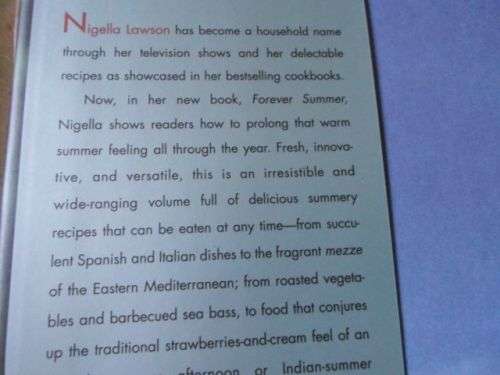 FOREVER SUMMER - NIGELLA LAWSON ( 0,80 kg )