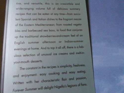 FOREVER SUMMER - NIGELLA LAWSON ( 0,80 kg )