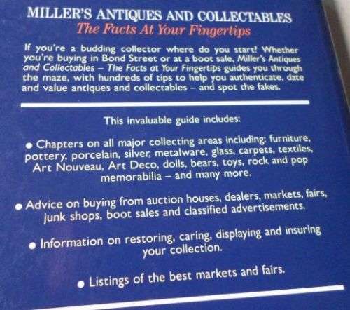 ANTIQUES & COLLECTIBLES - THE FACTS AT YOUR FINGERPRINTS - MILLER'S