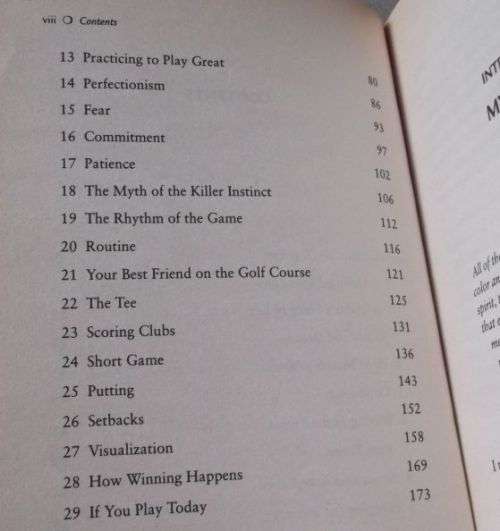 THE GOLFER'S MIND - PLAY TO PLAY GREAT - DR BOB ROTELLA