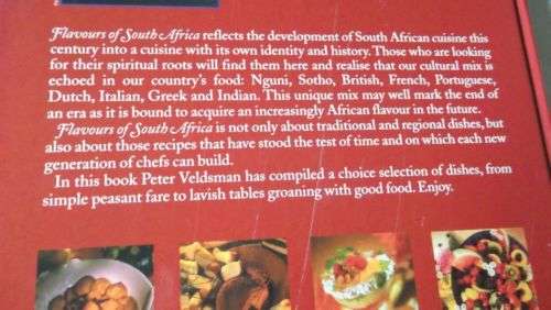 FLAVOURS OF SOUTH AFRICA - PETER VELDSMAN