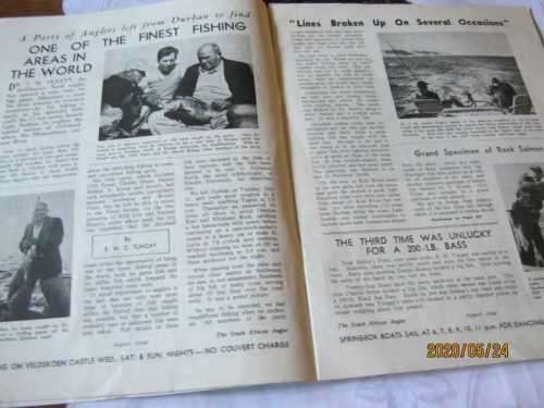 THE SOUTH AFRICAN ANGLER AUGUST 1949
