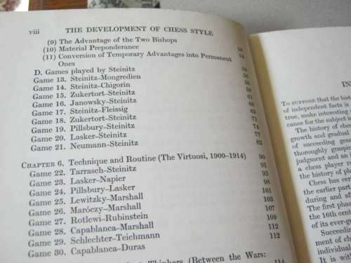 THE DEVELOPMENT OF CHESS STYLE - DR M EUWE