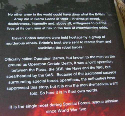 OPERATION CERTAIN DEATH - THE INSIDE STORY OF THE SAS'S GREATEST BATTLE - DAMIEN  LEWIS