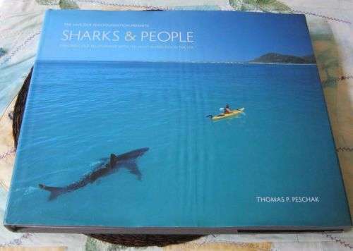 SHARKS & PEOPLE - THOMAS P PESCHAK
