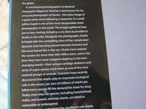 SHARKS & PEOPLE - THOMAS P PESCHAK